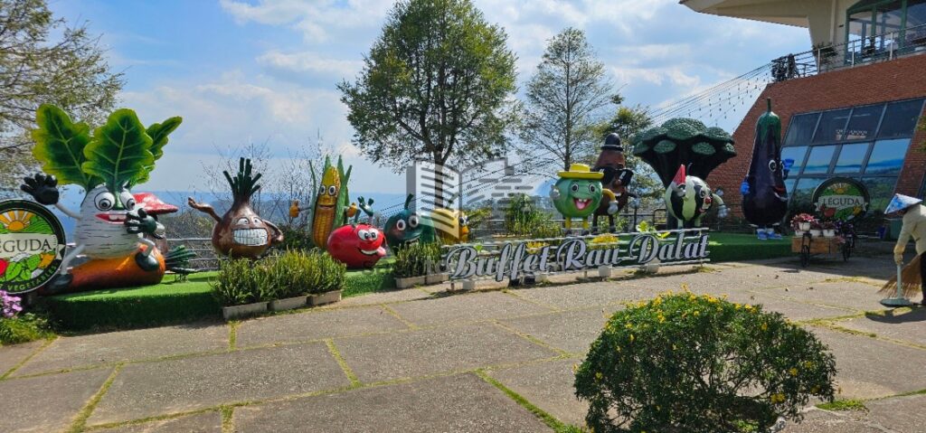 Một góc khác của Buffet Rau