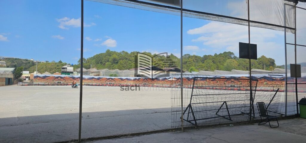 Khoảng sân chờ bên Farm 2 của Puppy Farm