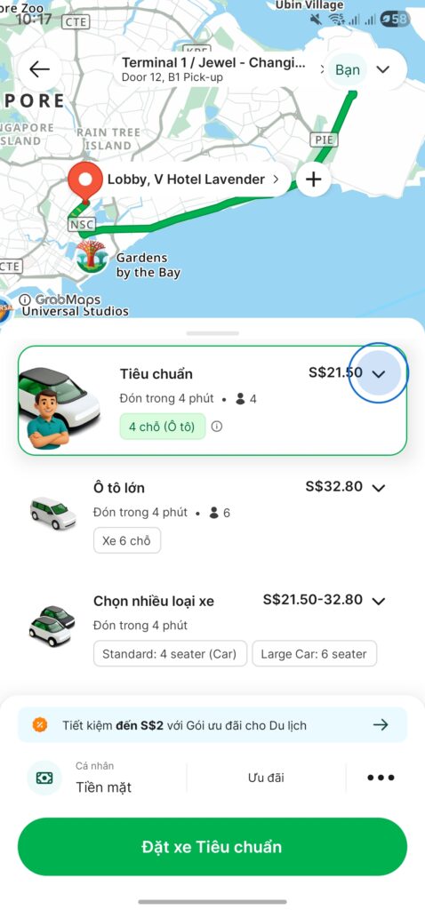 Giá Grab tương đối cao đặc biệt giờ cao điểm